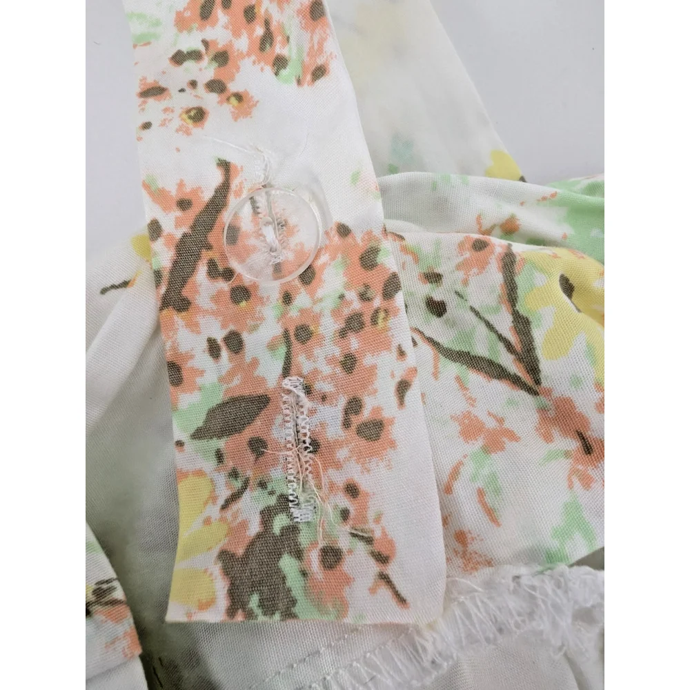 NWT Free People Let The Sunshine In Mini Dress Sz XS Floral Coquette Cottagecore